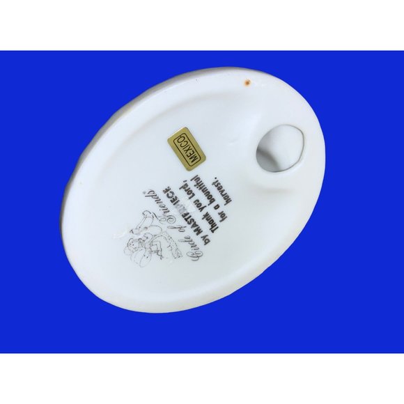 Homco Masterpiece Circle Of Friends Thank You Lord For A Bountiful Harvest - Picture 7 of 9